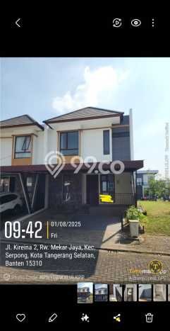 For Sale Hunian Rumah Terawat 3 Kamar di BSD Nusaloka, Tangerang For Sale Hunian Rumah Terawat 3 Kamar di BSD Nusaloka, Tangerang