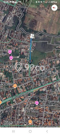 Untuk Dijual Tanah 461m2 di Seminyak, Badung Untuk Dijual Tanah 461m2 di Seminyak, Badung