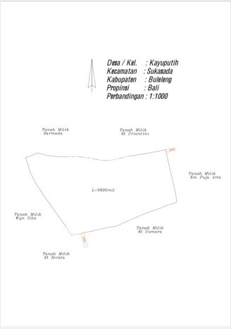 Tanah Kavling Dijual di Lovina, Buleleng dengan Luas Tanah 9800m2 Tanah Kavling Dijual di Lovina, Buleleng dengan Luas Tanah 9800m2