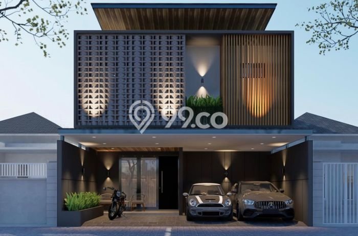 Ready to Use! Luxury House LT 100m2 Desain Elegan di Renon Ready to Use! Luxury House LT 100m2 Desain Elegan di Renon