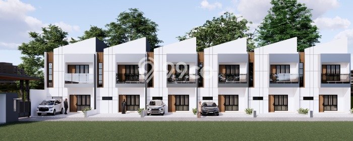 Rumah Modern 3 KT LT 78m2 di Komsen Rumah Modern 3 KT LT 78m2 di Komsen