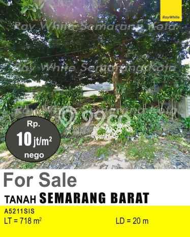 Lahan Kosong Dijual di Semarang Barat, Semarang, Luas 718m2 Area Strategis Lahan Kosong Dijual di Semarang Barat, Semarang, Luas 718m2 Area Strategis