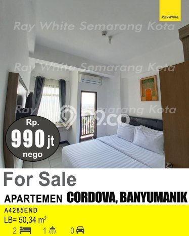 Dijual Apartemen di Banyumanik, Semarang Punya 2 Kamar Tidur Dijual Apartemen di Banyumanik, Semarang Punya 2 Kamar Tidur