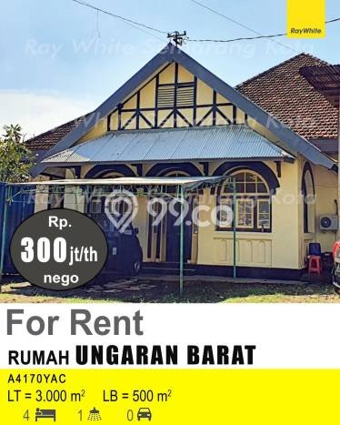 Disewakan Rumah Konsep Modern di Ungaran Barat Semarang dengan 4 Kamar Disewakan Rumah Konsep Modern di Ungaran Barat Semarang dengan 4 Kamar
