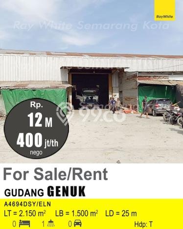 Gudang Area Strategis di Genuk, Luas 1500m², Disewakan, Area Bisnis Gudang Area Strategis di Genuk, Luas 1500m², Disewakan, Area Bisnis