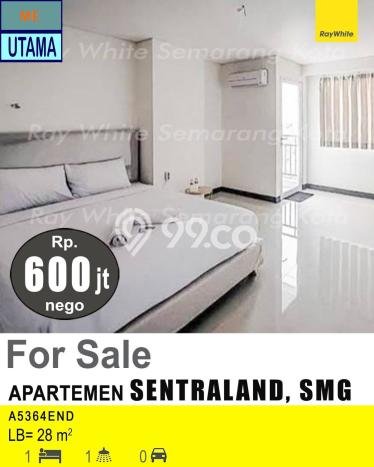 Dijual Apartemen di Semarang Tengah, Semarang Punya 1 Kamar Tidur Dijual Apartemen di Semarang Tengah, Semarang Punya 1 Kamar Tidur
