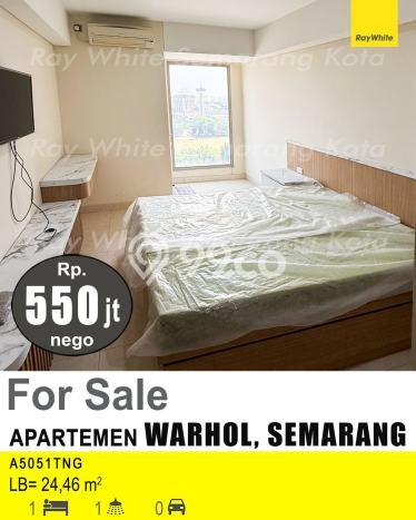 Hunian Apartemen 1 KT 1 KM di Semarang Tengah, Semarang Dijual Cepat Hunian Apartemen 1 KT 1 KM di Semarang Tengah, Semarang Dijual Cepat