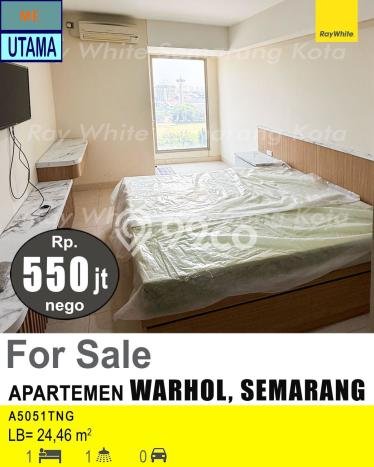 Hunian Apartemen 1 KT 1 KM di Semarang Tengah, Semarang Dijual Cepat Hunian Apartemen 1 KT 1 KM di Semarang Tengah, Semarang Dijual Cepat