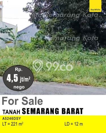 Tanah Kosong Dijual di Semarang dengan Area 221m2 Tanah Kosong Dijual di Semarang dengan Area 221m2