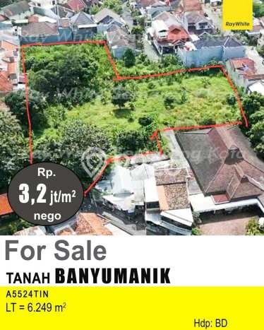 Tanah Kavling di Banyumanik Dijual dengan Luas 6249m2 Tanah Kavling di Banyumanik Dijual dengan Luas 6249m2
