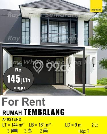 Rumah Cantik Siap Huni Di Tembalang Luas 161m2 Lokasi Strategis Rumah Cantik Siap Huni Di Tembalang Luas 161m2 Lokasi Strategis