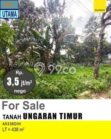 Lahan Dijual Lokasi Ungaran Timur, Semarang dengan Luas Tanah 438m2 dan Status SHM Lahan Dijual Lokasi Ungaran Timur, Semarang dengan Luas Tanah 438m2 dan Status SHM