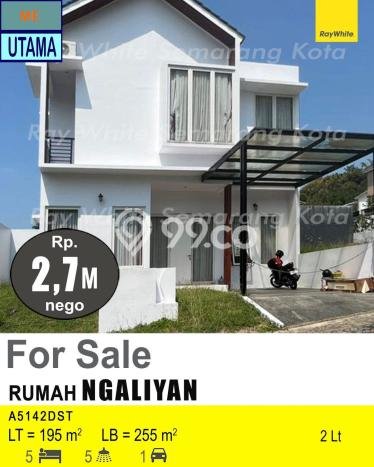 Hunian Mewah Siap Huni LT 195m2 di Ngaliyan, Semarang Hunian Mewah Siap Huni LT 195m2 di Ngaliyan, Semarang