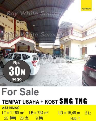 Dijual Segera Kost 25 Kamar, 26 Kamar Mandi di Semarang Tengah, Semarang, Luas 724m2 Dijual Segera Kost 25 Kamar, 26 Kamar Mandi di Semarang Tengah, Semarang, Luas 724m2