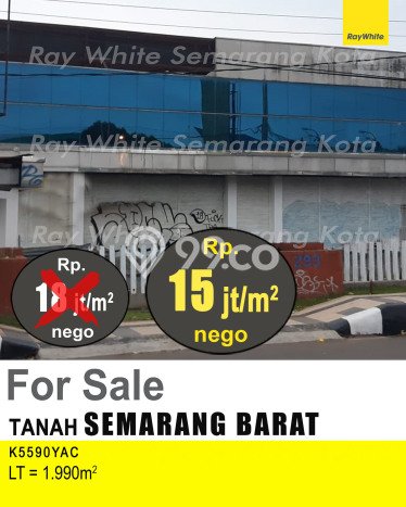 Lahan untuk Dijual di Semarang Barat Semarang Luas 1990m2 Lahan untuk Dijual di Semarang Barat Semarang Luas 1990m2