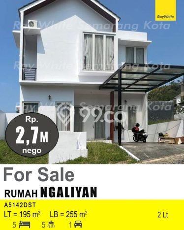 Hunian Mewah Siap Huni LT 195m2 di Ngaliyan, Semarang Hunian Mewah Siap Huni LT 195m2 di Ngaliyan, Semarang