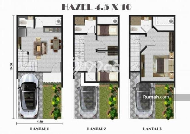 Rumah Minimalis 2 Kamar LT 45m2 di Pantai Indah Kapuk Rumah Minimalis 2 Kamar LT 45m2 di Pantai Indah Kapuk