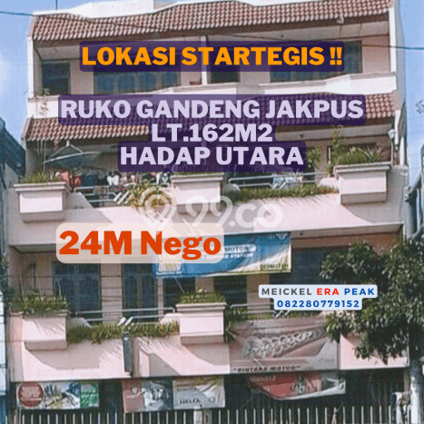 Ruko Dijual Lokasi Emas di Cempaka Putih Luas 648m2 Ruko Dijual Lokasi Emas di Cempaka Putih Luas 648m2