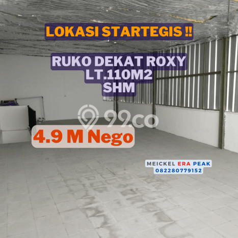 Ruko Dijual di Jakarta Pusat LT 110m2 & LB 247m2 Lokasi Terbaik! Ruko Dijual di Jakarta Pusat LT 110m2 & LB 247m2 Lokasi Terbaik!