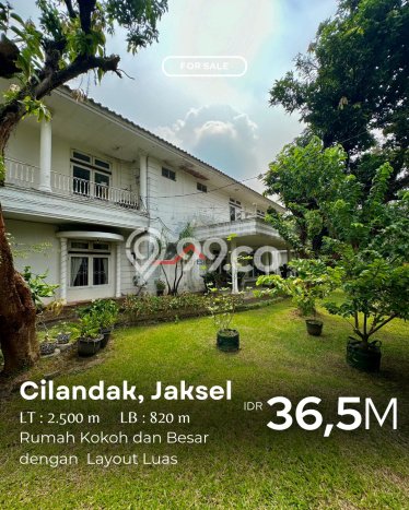 Hunian Mewah LB 820m2 Siap Pakai Desain Elegan di Cilandak, Jakarta Selatan Hunian Mewah LB 820m2 Siap Pakai Desain Elegan di Cilandak, Jakarta Selatan