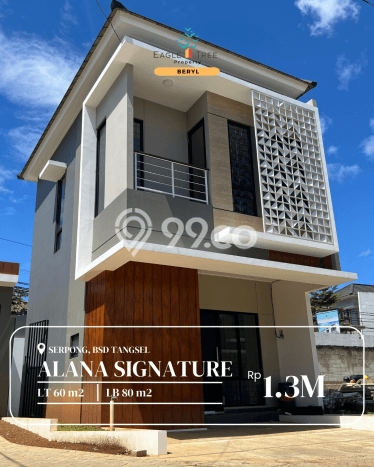 Hunian Cantik Modern Lb 80m2 di Serpong, Tangerang Selatan Hunian Cantik Modern Lb 80m2 di Serpong, Tangerang Selatan