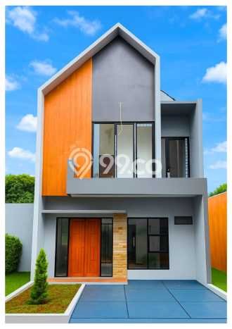 Rumah Strategis Modern Lb 79m2 di Sawangan, Depok Rumah Strategis Modern Lb 79m2 di Sawangan, Depok