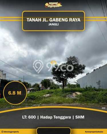 Untuk Dijual Tanah 600m2 di Jangli, Semarang Untuk Dijual Tanah 600m2 di Jangli, Semarang
