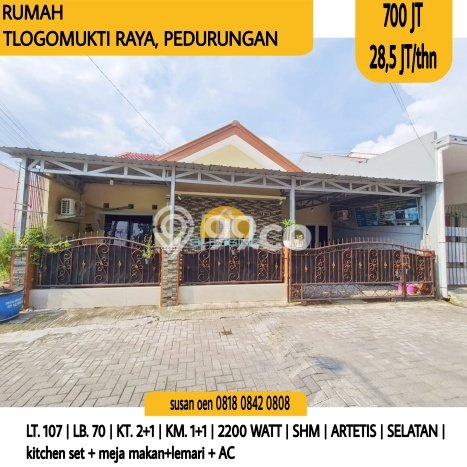 Dijual Rumah 2 Kamar Lokasi Strategis Nyaman dan Strategis di Pedurungan Dijual Rumah 2 Kamar Lokasi Strategis Nyaman dan Strategis di Pedurungan