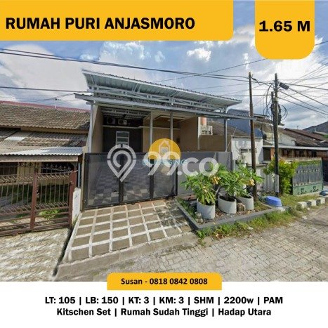 Dijual Rumah Modern 3 KT di Puri Anjasmoro, Semarang Dijual Rumah Modern 3 KT di Puri Anjasmoro, Semarang
