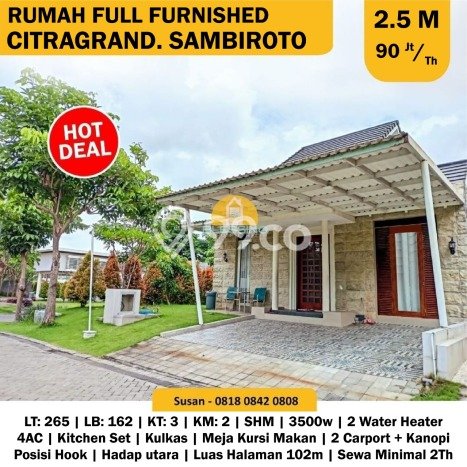 Rumah Full furnish disewakan cocok untuk expatriate Rumah Full furnish disewakan cocok untuk expatriate