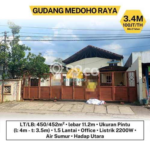 Unit Gudang Dijual di Gayamsari Semarang Luas Bangunan 452m2 Unit Gudang Dijual di Gayamsari Semarang Luas Bangunan 452m2