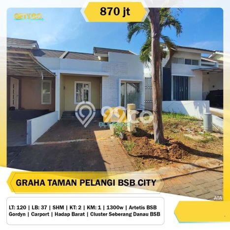 Rumah Siap Huni LT 120m² / LB 37m² di Lokasi Premium BSB City, Semarang Rumah Siap Huni LT 120m² / LB 37m² di Lokasi Premium BSB City, Semarang