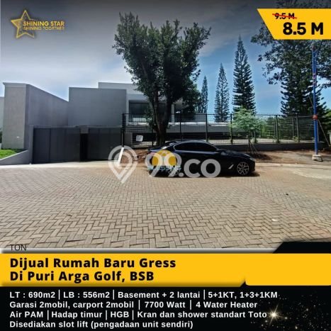 For Sale! Luxury House LT 690m2 Desain Modern di BSB City For Sale! Luxury House LT 690m2 Desain Modern di BSB City