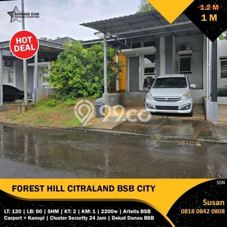 Dijual Hunian Rumah Nyaman 2 Kamar di BSB City, Semarang Dijual Hunian Rumah Nyaman 2 Kamar di BSB City, Semarang