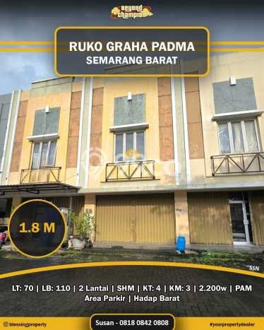 Ruko Bagus Dijual di Graha Padma Semarang Lokasi Strategis Cocok untuk Kembangkan Bisnis Ruko Bagus Dijual di Graha Padma Semarang Lokasi Strategis Cocok untuk Kembangkan Bisnis