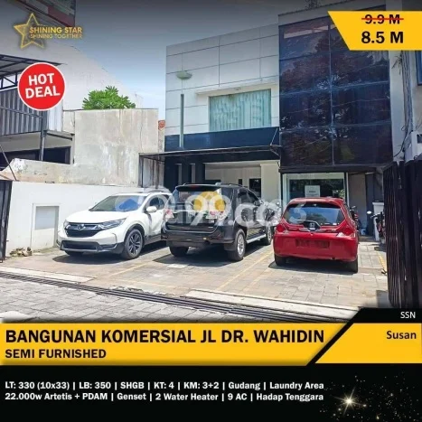 Dijual Komersial di Candisari Semarang LT 330m2 / LB 350m2 Dijual Komersial di Candisari Semarang LT 330m2 / LB 350m2