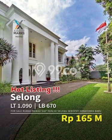 Dijual Hunian Mewah dengan Fasilitas Sekitar Komplit di Kebayoran Baru, Jakarta Selatan Dijual Hunian Mewah dengan Fasilitas Sekitar Komplit di Kebayoran Baru, Jakarta Selatan