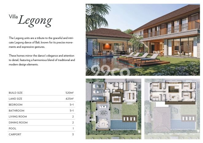 Vila Asri di , Ukuran 472m2m², View Indah di area Vila Asri di , Ukuran 472m2m², View Indah di area