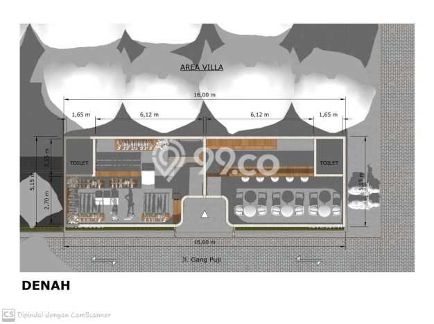 AREA BERKEMBANG! Komersial Disewakan Kawasan Canggu, Luas 45m², Siap Bisnis AREA BERKEMBANG! Komersial Disewakan Kawasan Canggu, Luas 45m², Siap Bisnis