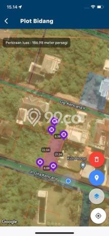 Tanah Kavling Dijual di Jimbaran, Badung dengan Luas Tanah 188m2 Tanah Kavling Dijual di Jimbaran, Badung dengan Luas Tanah 188m2