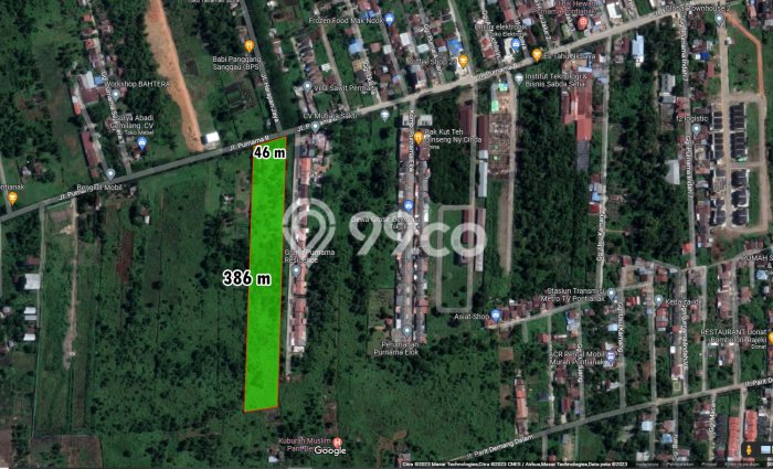 Tanah Komersial Dijual di Pontianak Selatan Pontianak 17756m2 Tanah Komersial Dijual di Pontianak Selatan Pontianak 17756m2