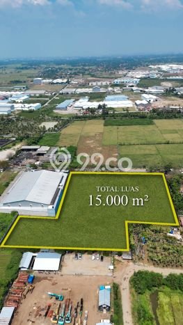 Tanah di Pakuhaji, Tangerang Luas 15000m2 Dijual Segera Tanah di Pakuhaji, Tangerang Luas 15000m2 Dijual Segera