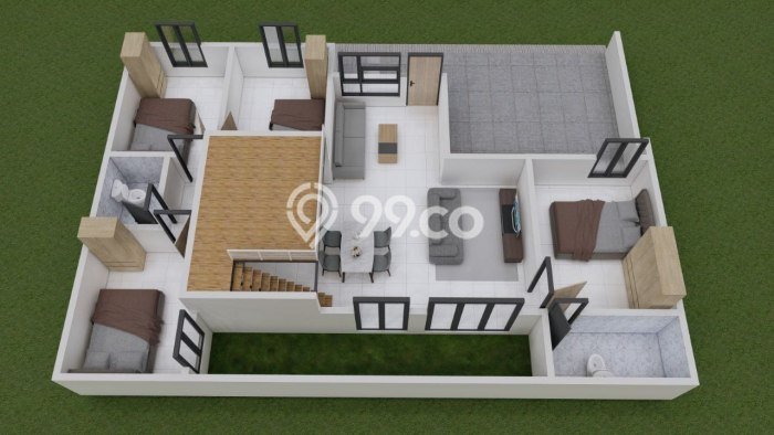 Kavling Tanah di Cikole Dijual Luas 93m2 Legalitas - Kavling Tanah di Cikole Dijual Luas 93m2 Legalitas -