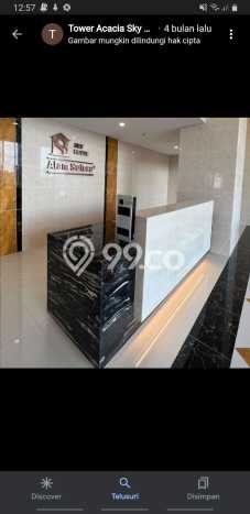 Untuk Dijual Apartemen 1 KT di Tangerang Luas 20m2 Untuk Dijual Apartemen 1 KT di Tangerang Luas 20m2