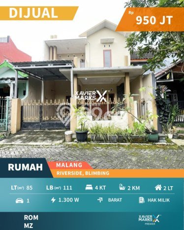 Jual Rumah Minimalis Bagus Punya 4 KT di Blimbing Malang SHM Jual Rumah Minimalis Bagus Punya 4 KT di Blimbing Malang SHM