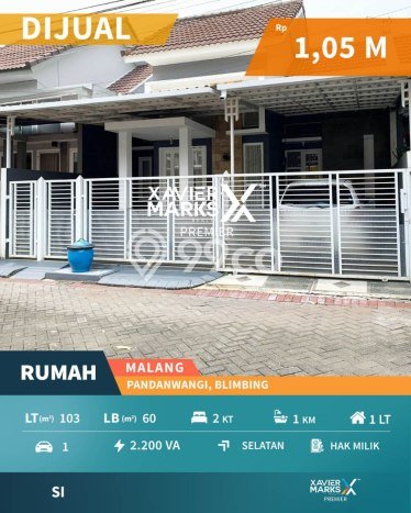 Jual Rumah Minimalis Bagus Punya 2 KT di Blimbing Malang SHM Jual Rumah Minimalis Bagus Punya 2 KT di Blimbing Malang SHM