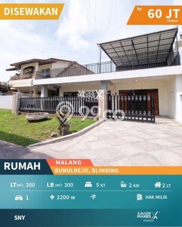 Disewakan Rumah Konsep Minimalis di Blimbing Malang dengan 5 KT Disewakan Rumah Konsep Minimalis di Blimbing Malang dengan 5 KT