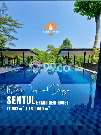 Ready to Use! Premium House LT 867m2 Desain Elegan di Sentul Ready to Use! Premium House LT 867m2 Desain Elegan di Sentul