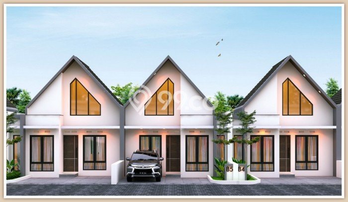Rumah Nuansa Villa One Gate System Free Mezzanine di Gamping Rumah Nuansa Villa One Gate System Free Mezzanine di Gamping