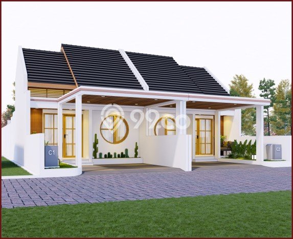 Rumah Japanis Jogja Barat 400m Ke Smpn 2 Sentolo Modern Rumah Japanis Jogja Barat 400m Ke Smpn 2 Sentolo Modern